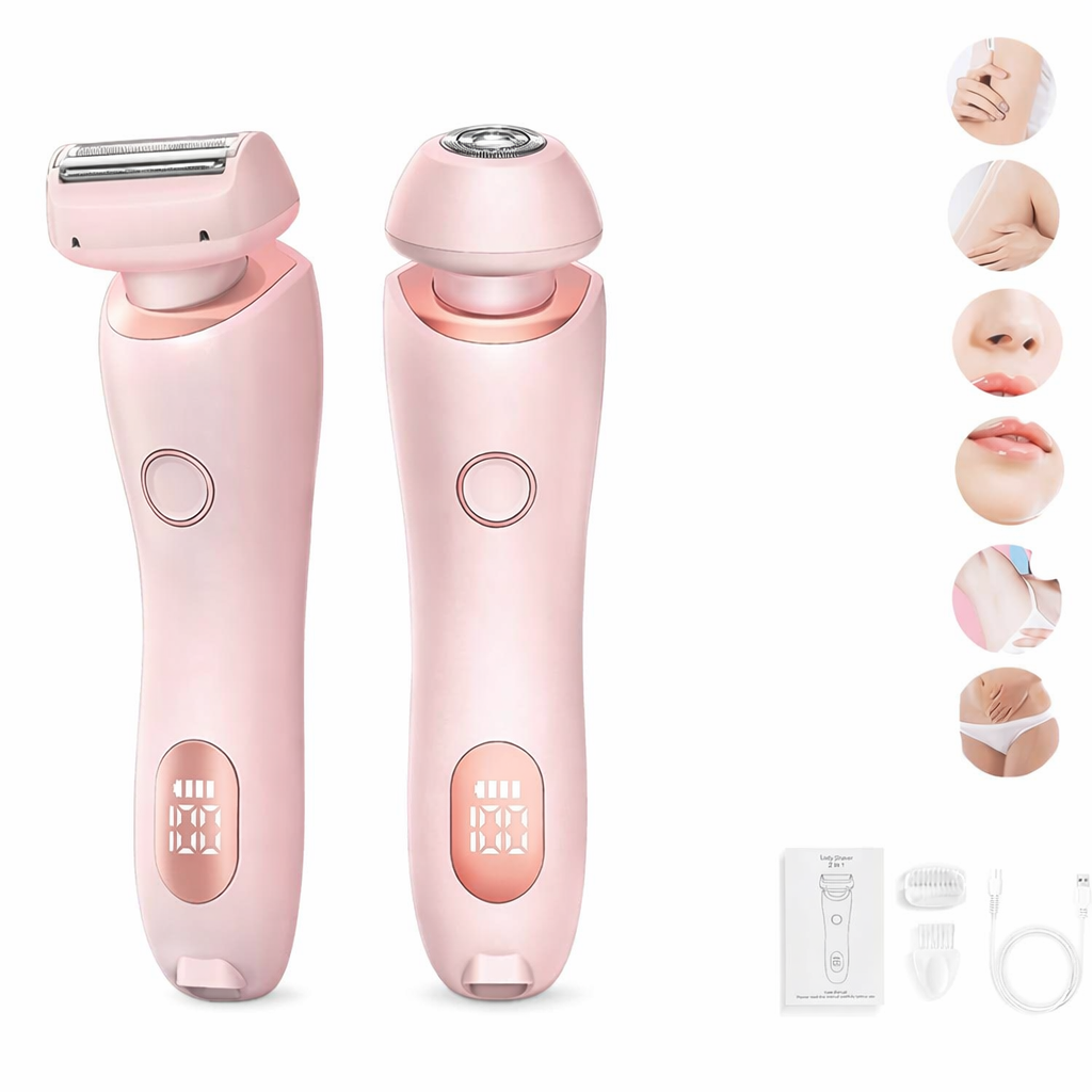 Silk Glide Razor-Painless Hair Removal-Electric Shaver
