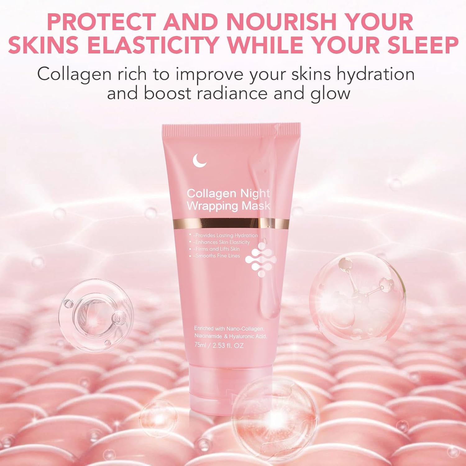 Collagen Night Wrapping Mask-Peel-Off Mask 75ml