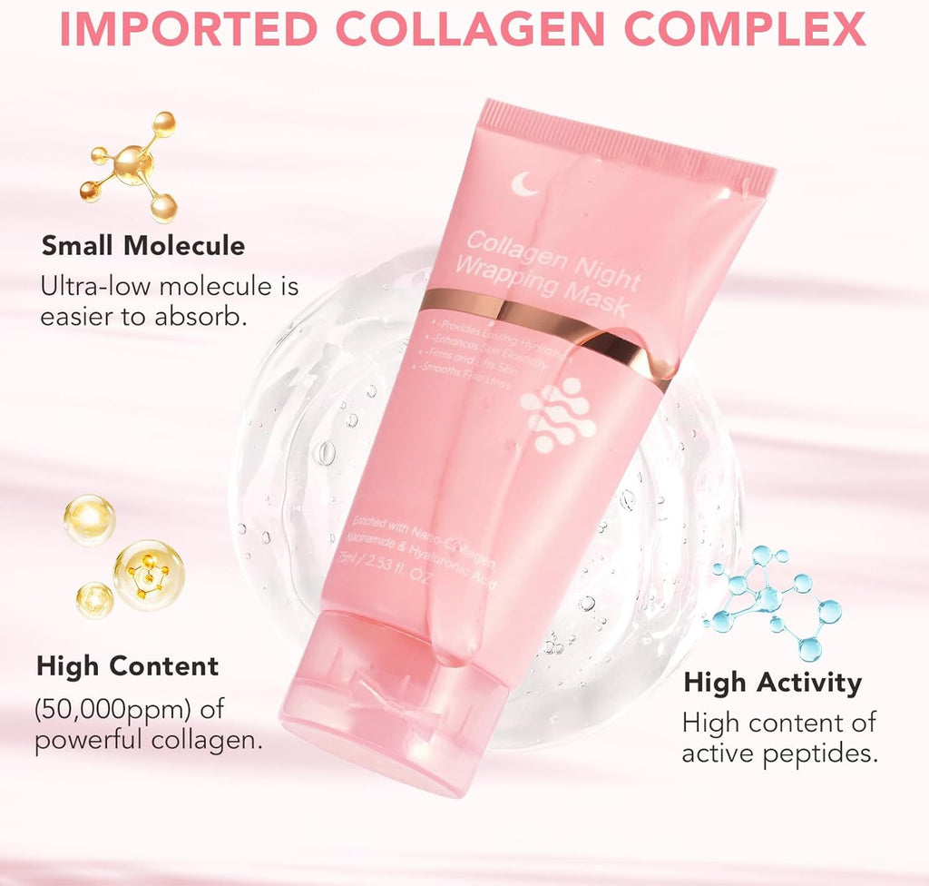 Collagen Night Wrapping Mask-Peel-Off Mask 75ml