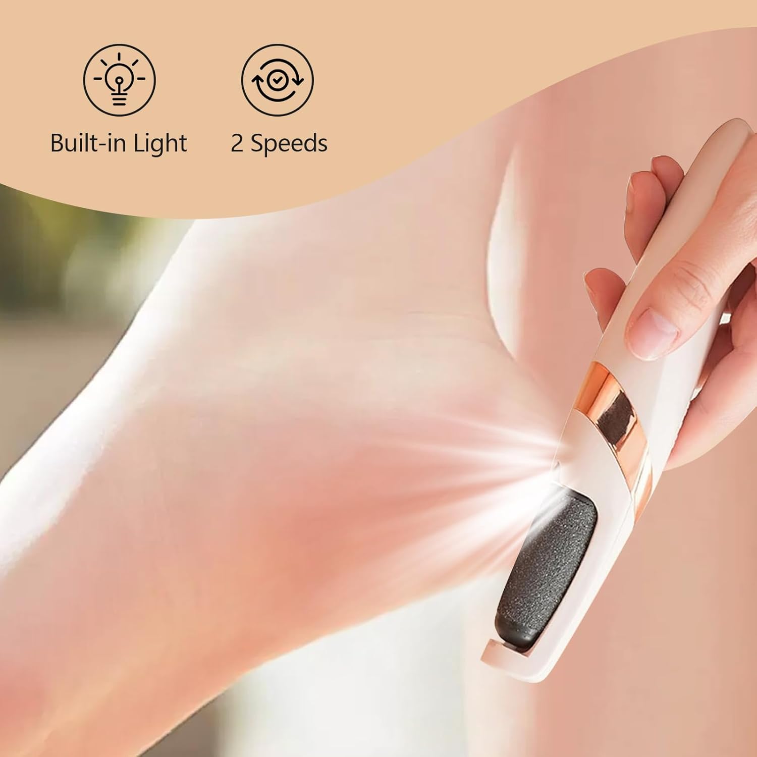 Electric Callus Removers for Feet-Pink