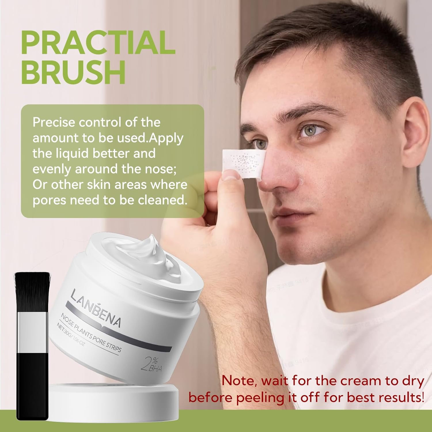 BlackHead Remover Peel off Mask 2%BHA Upgraded 2.0