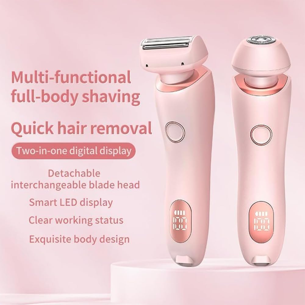 Silk Glide Razor-Painless Hair Removal-Electric Shaver